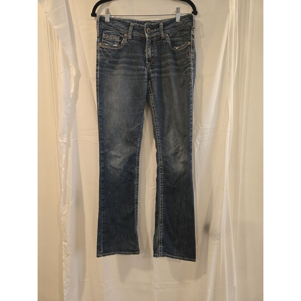 Silver Jeans Co. Suki Mid-Rise Slim Bootcut Jeans